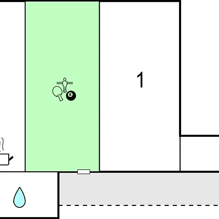 1 Bedroom Awesome In Le Apartment *